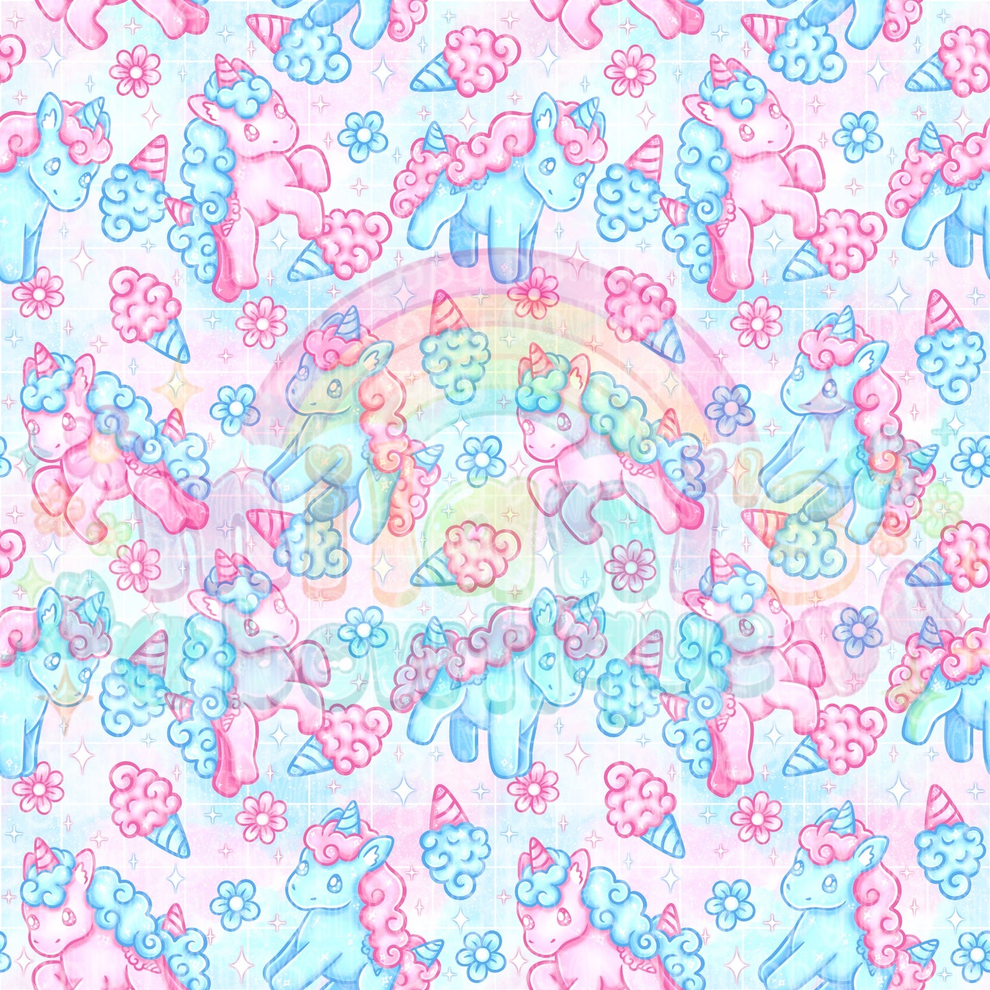 Cotton Candy Unicorns