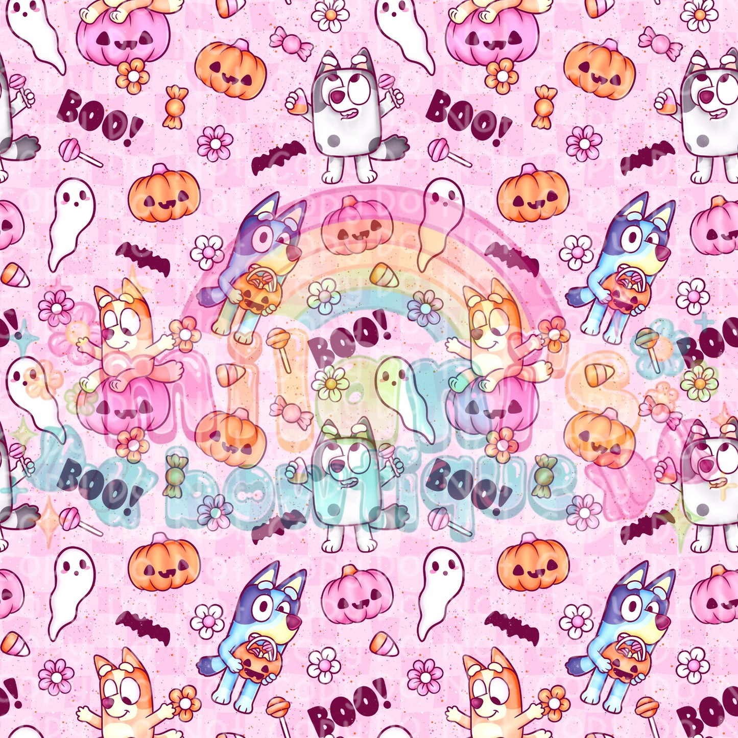 Heeler Halloween Light