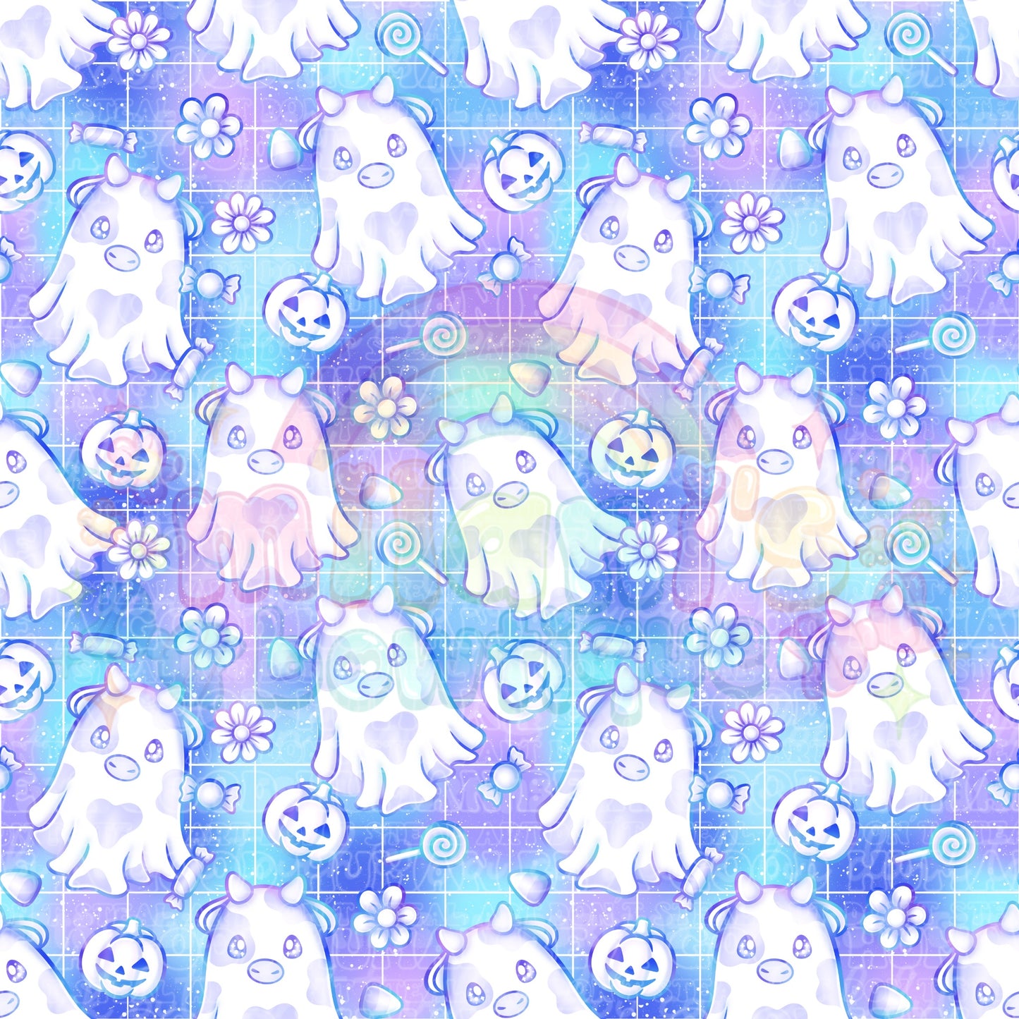 Candy Cow Ghosts Holo