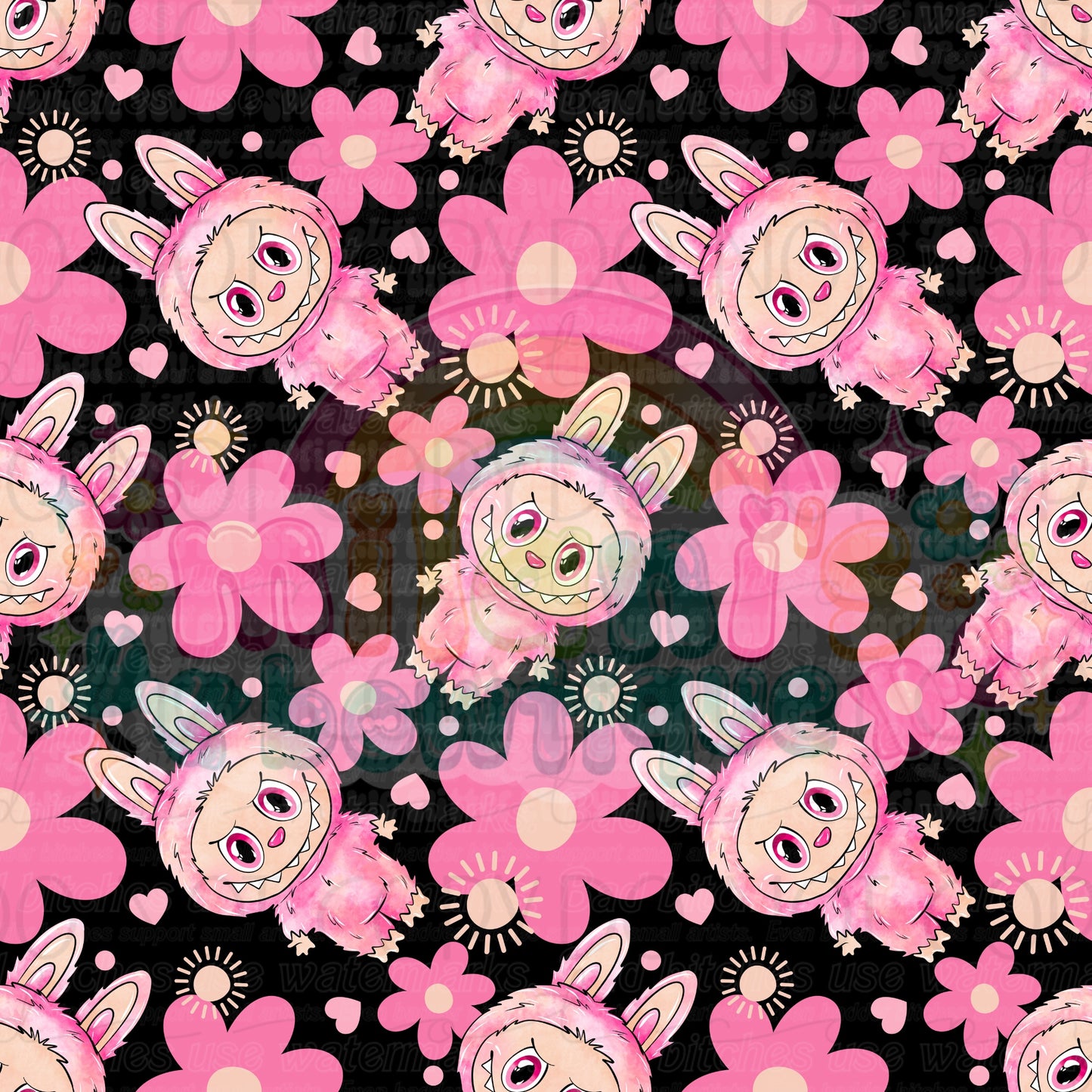 Pink Bubu Floral