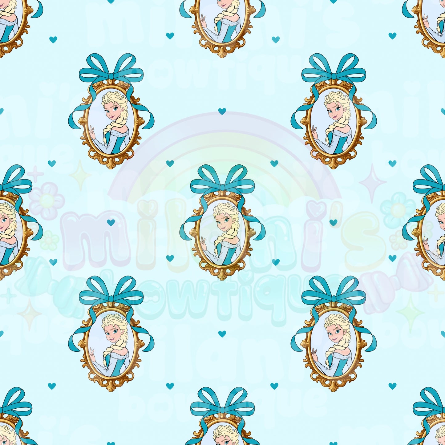 Ice Sister Princess Frames