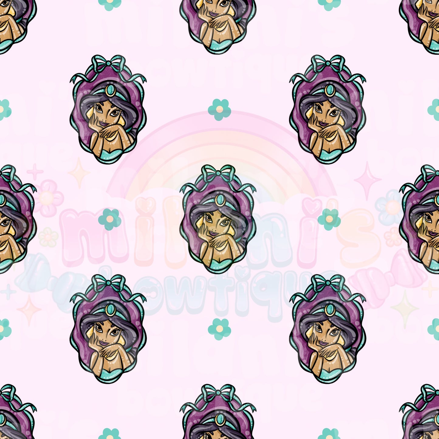 Genie Princess Frames
