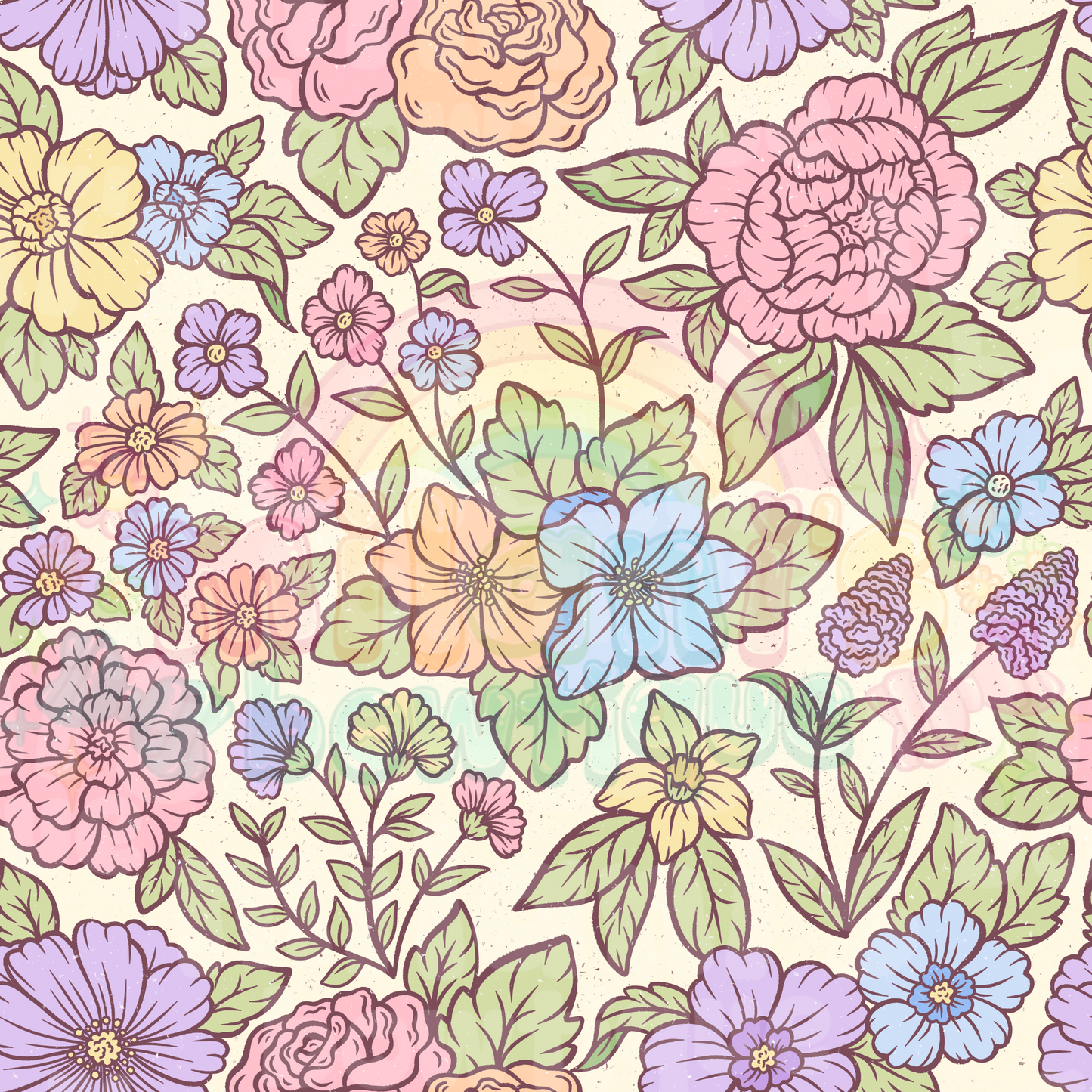 Vintage Spring Floral
