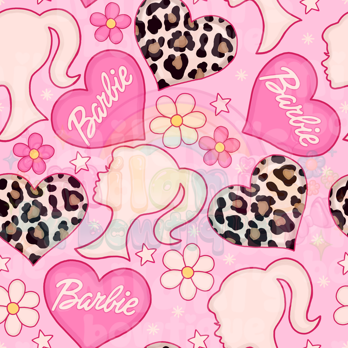 Pink Doll Hearts