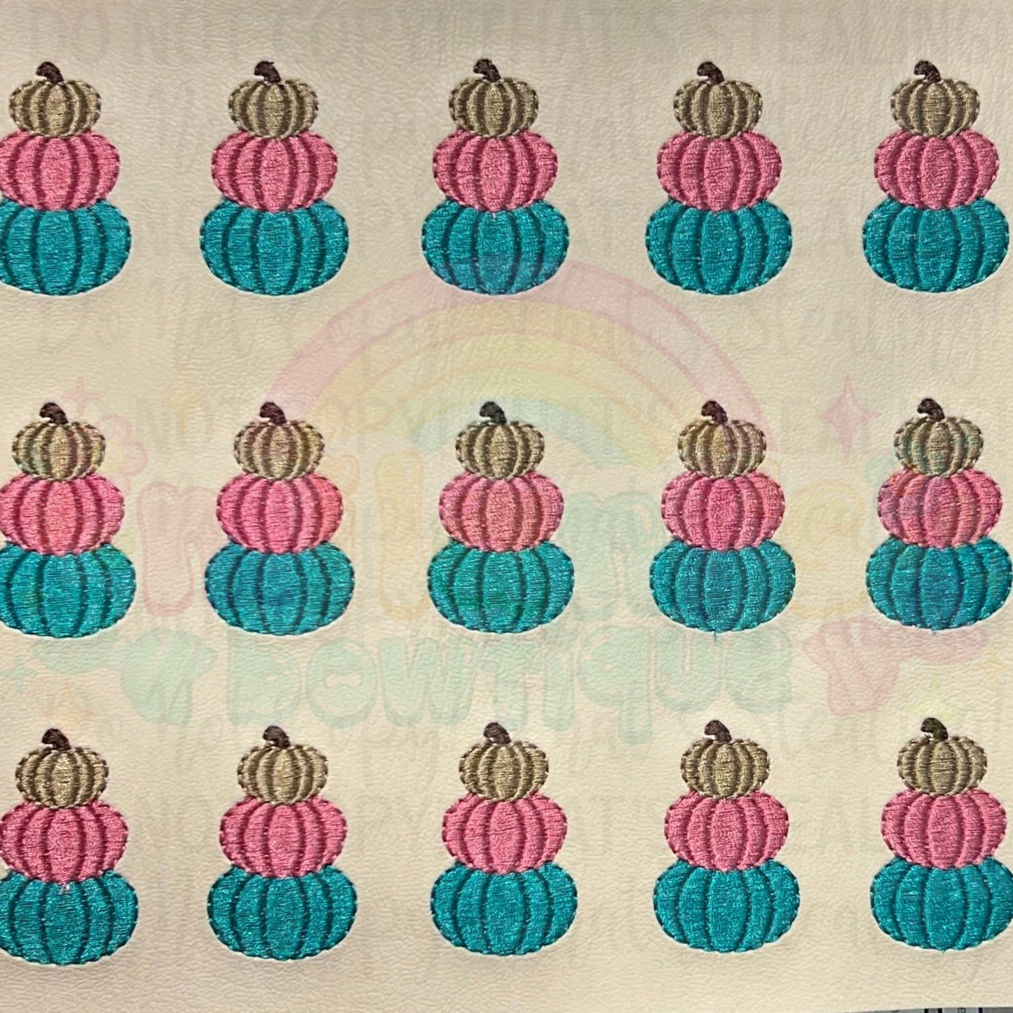 Pastel Pumpkin Stack