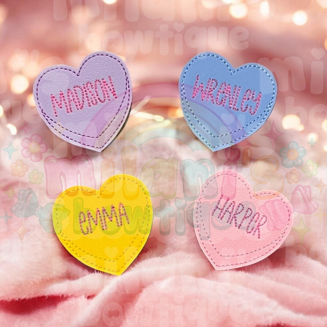 Personalized Conversation Hearts