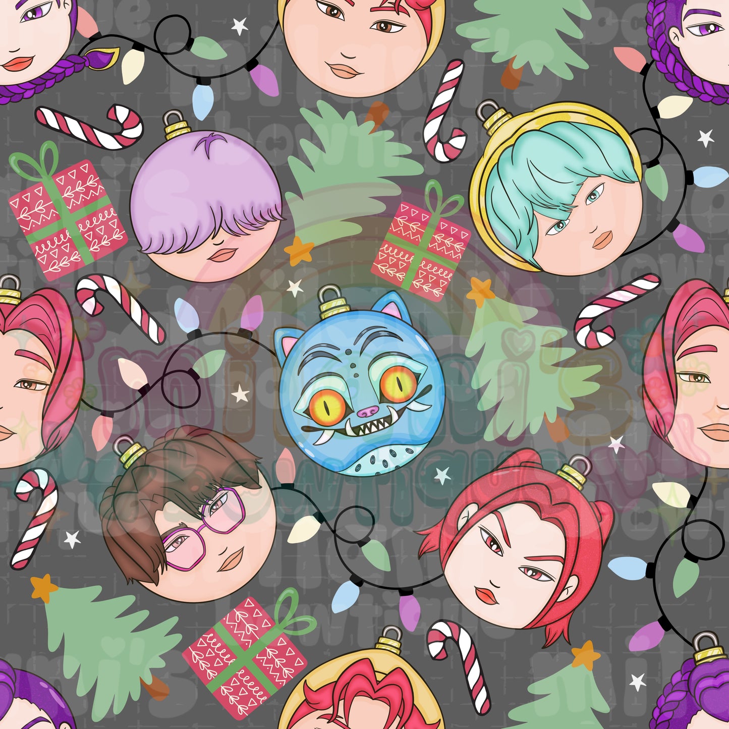 Pop Hunter Ornaments