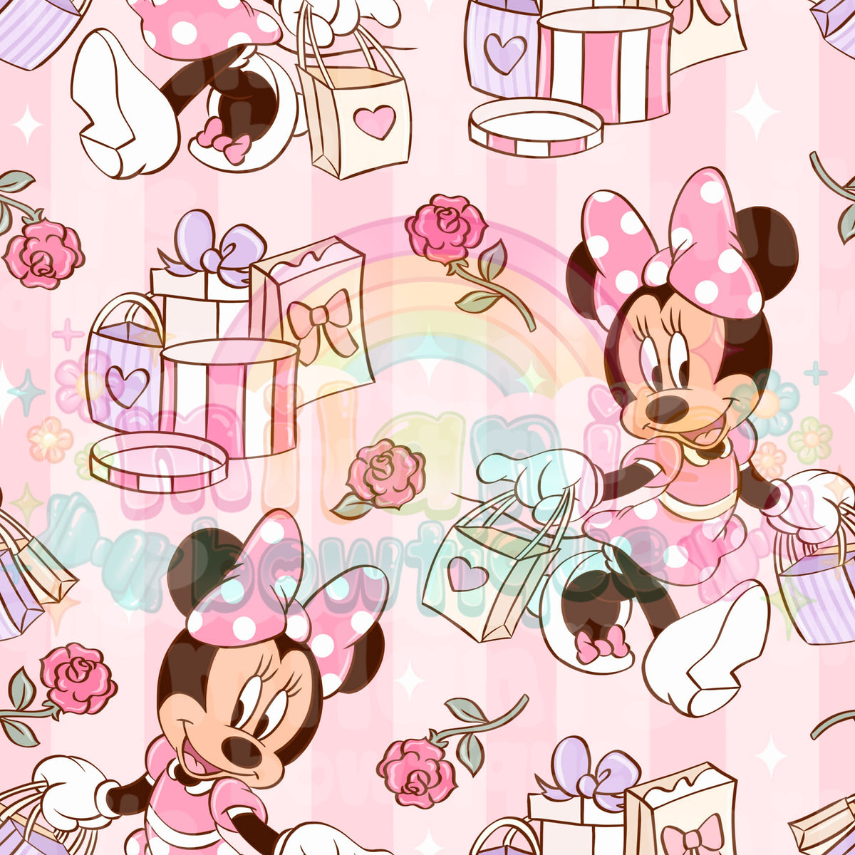 Shopping Mouse Girl