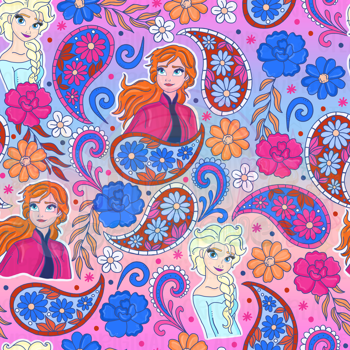 Froze Paisley