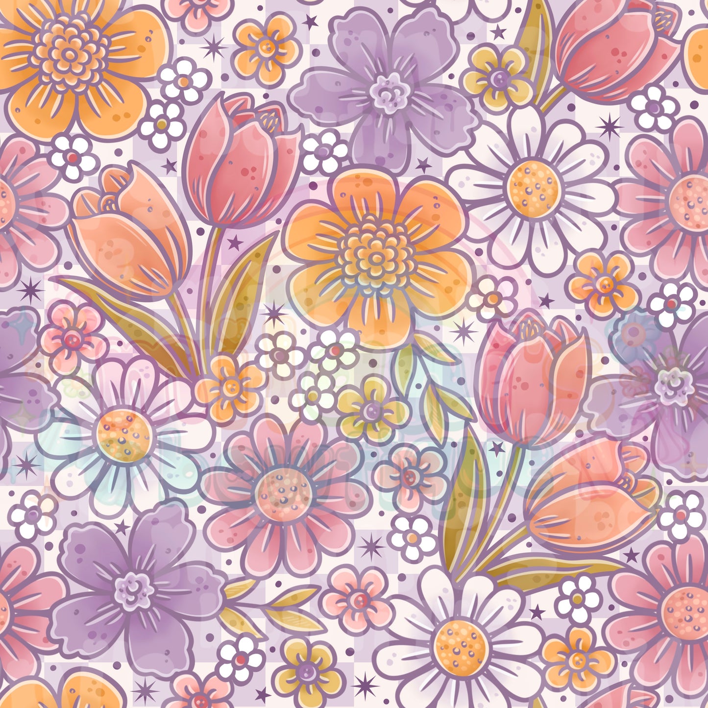 Pastel Spring Floral