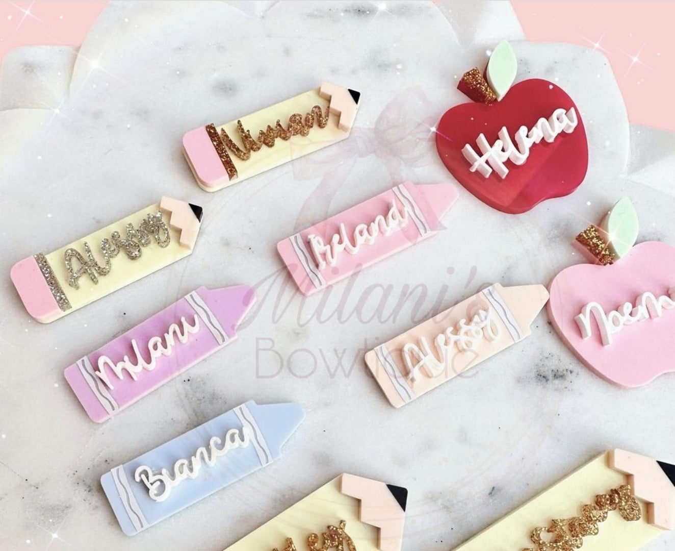 Custom BTS Name Clip