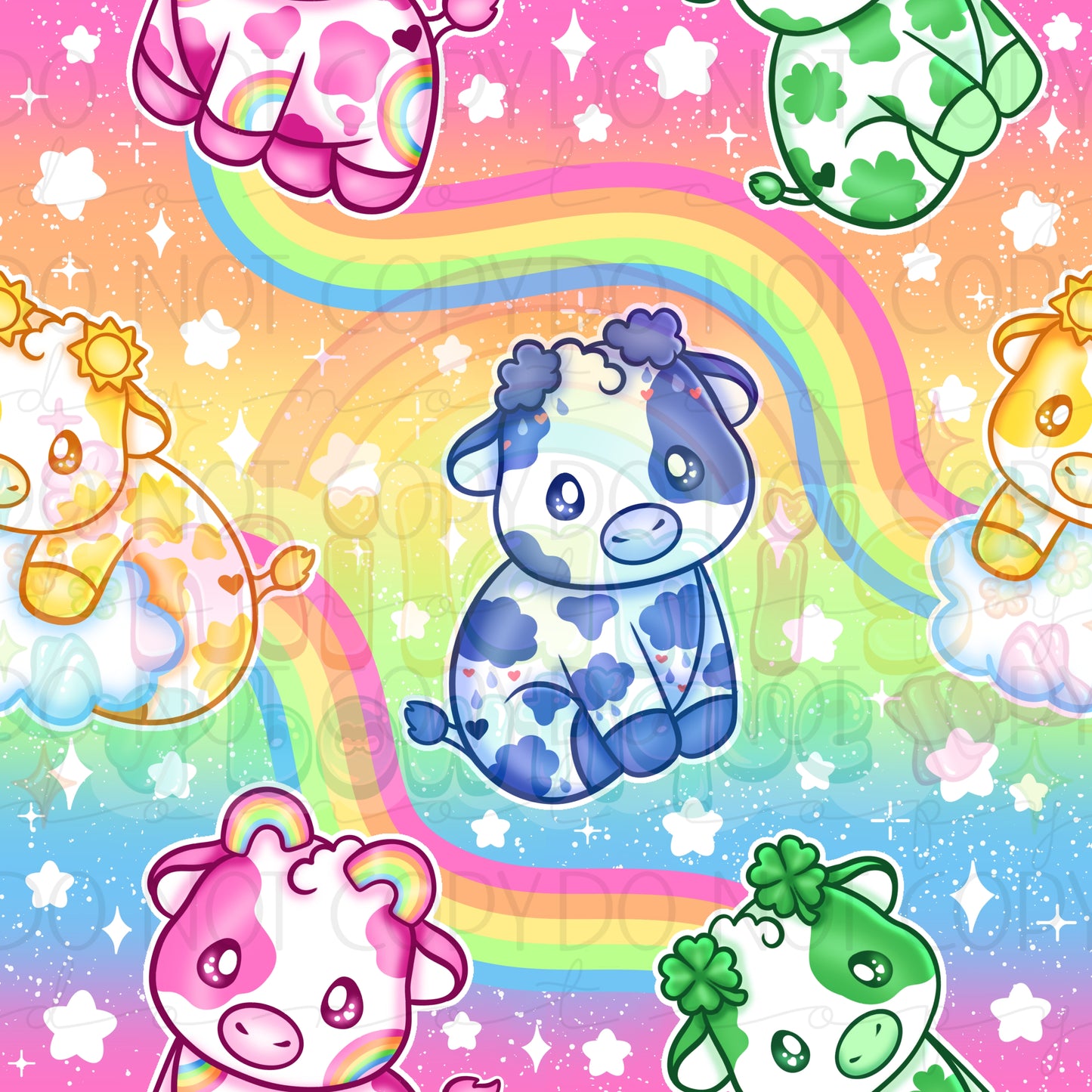 Rainbow Care Cows