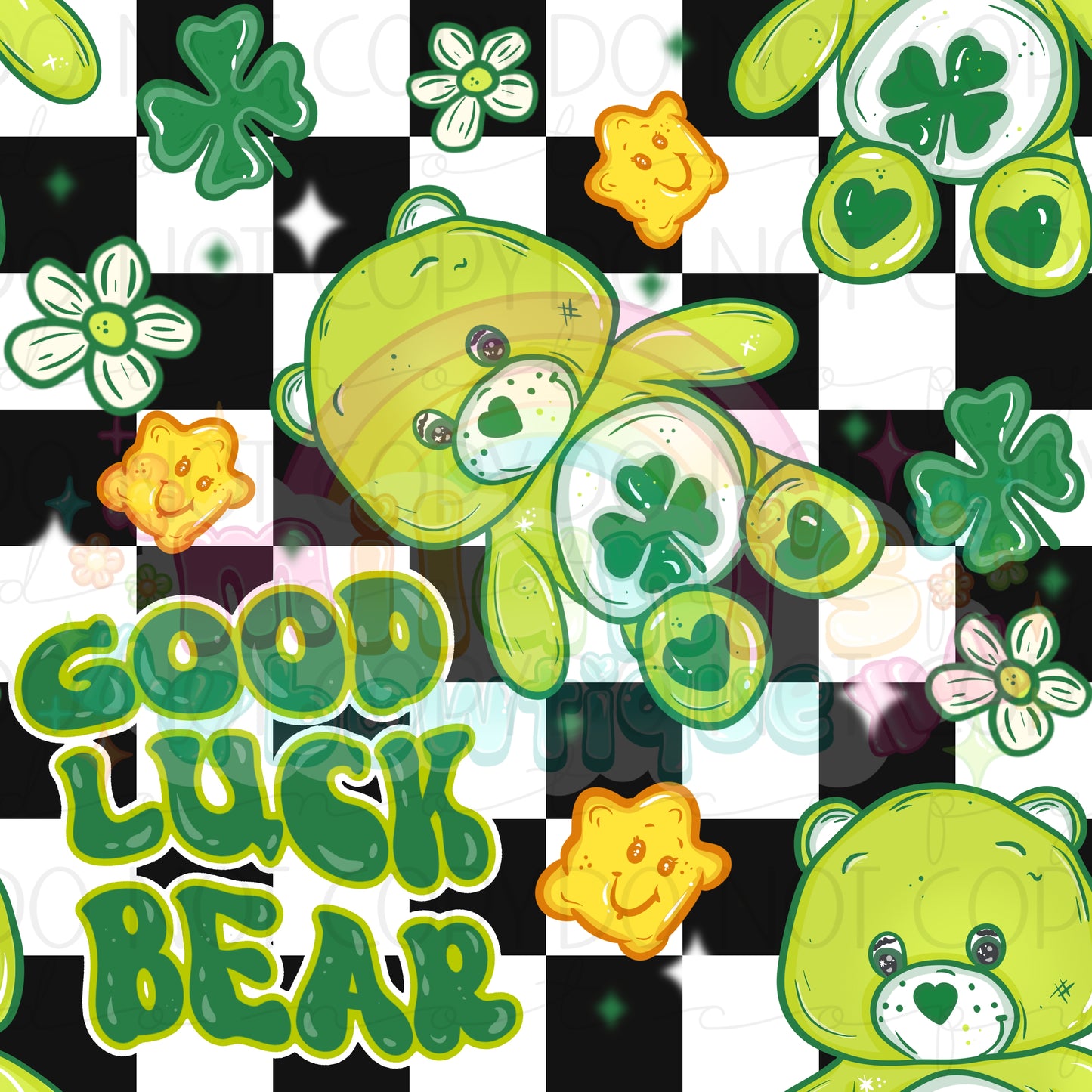 Lucky Bear Shamrock Shaker