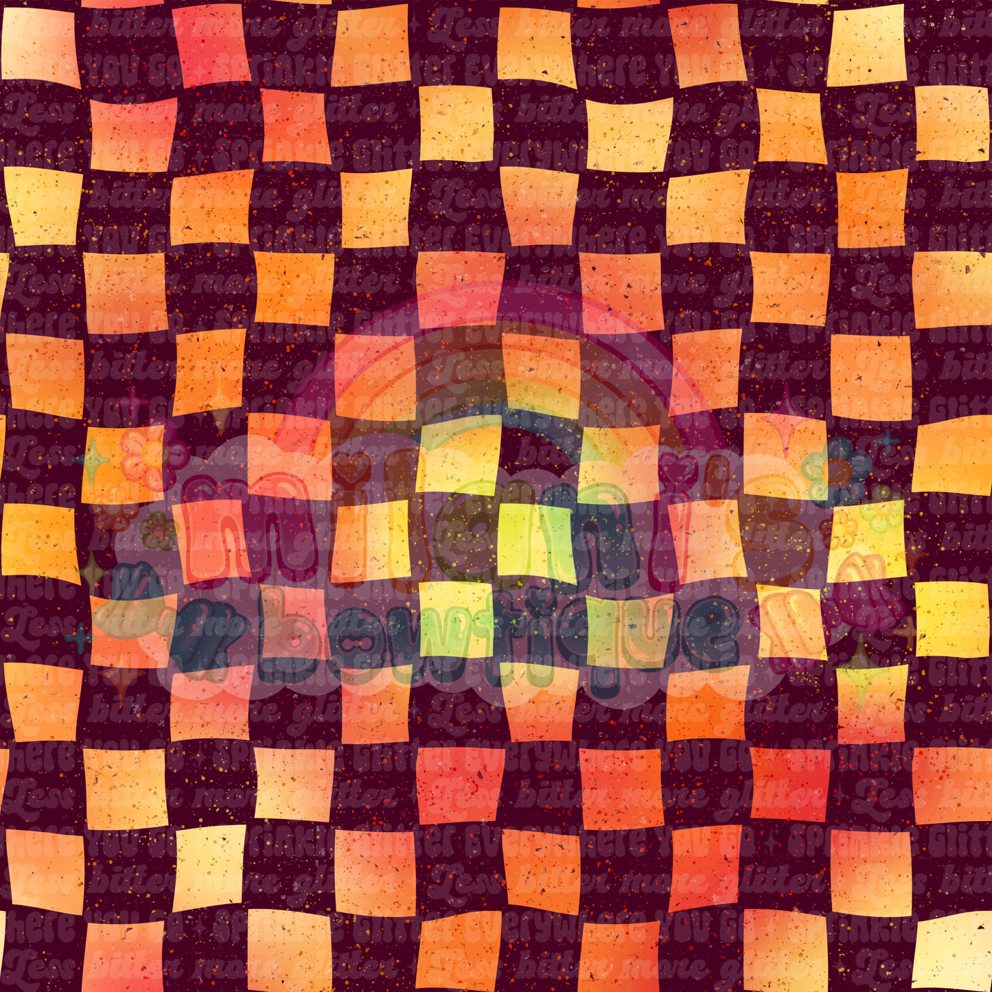 Orange Checkers