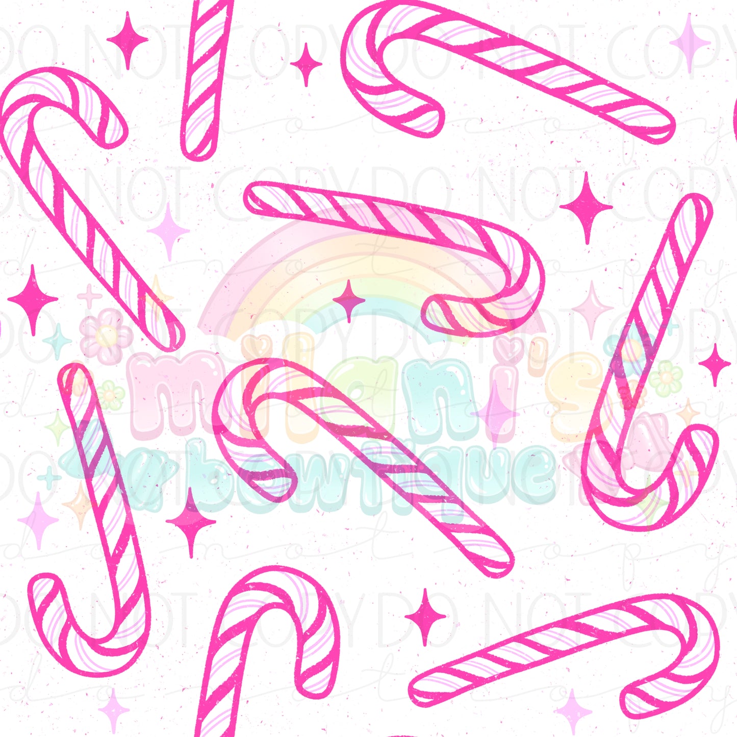 Pink Candy Canes
