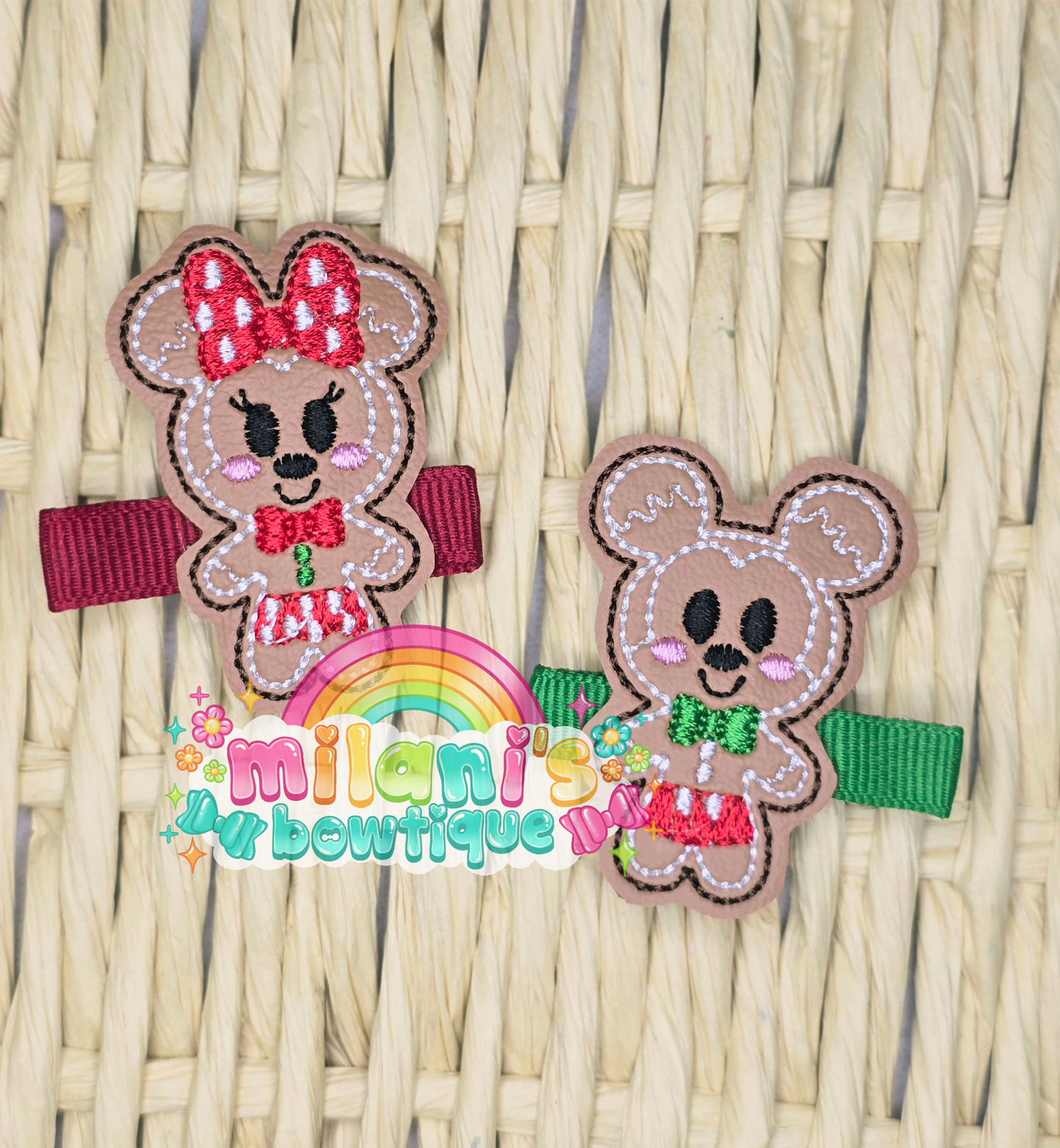 Mouse Gingerbreads