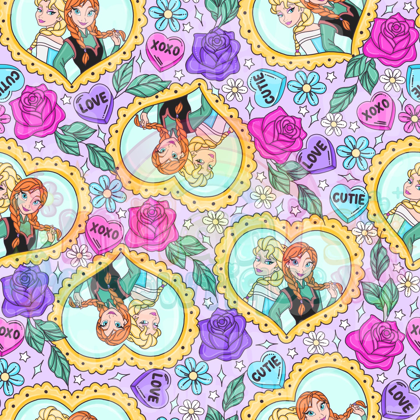 Frozen Convo Hearts