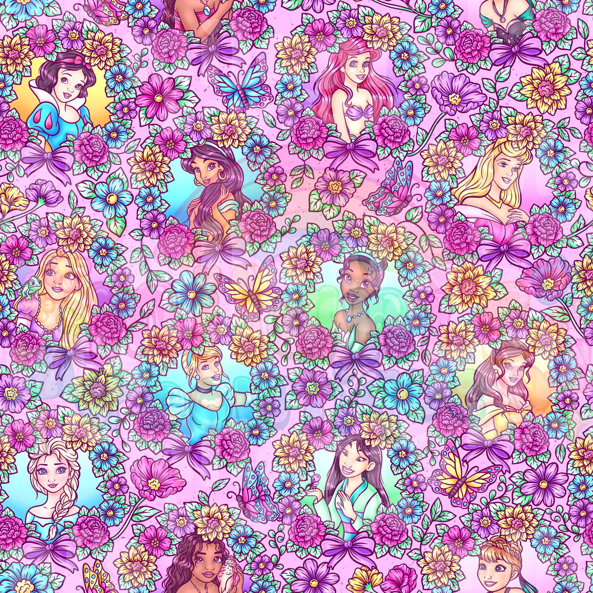 Princess Flower Frames
