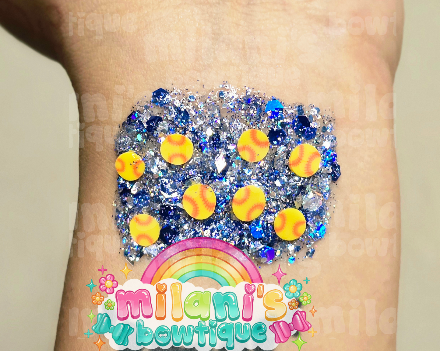 Softball Glitter