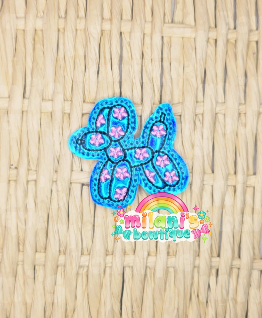 Flower Balloon Dog