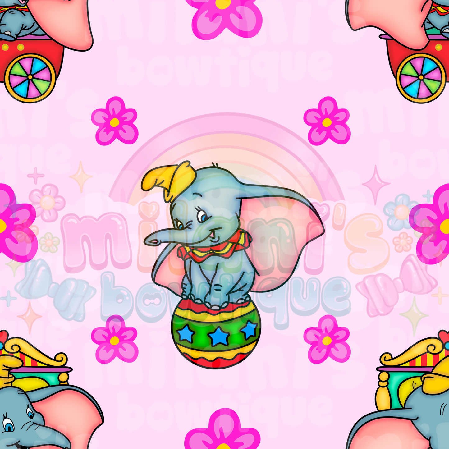 Cute Flying Elephant