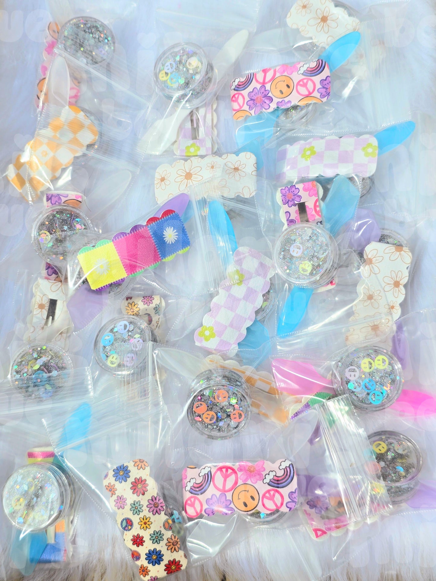 WS Glitters & Snap Clips Package Fillers