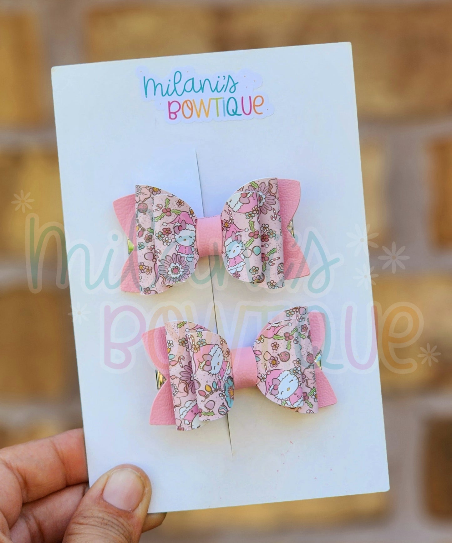 Kitty Christmas Floral