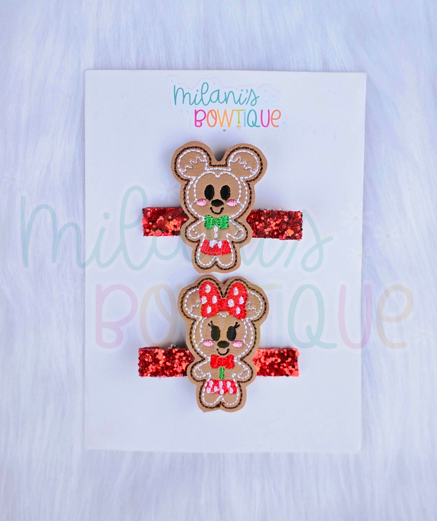 Mouse Gingerbreads