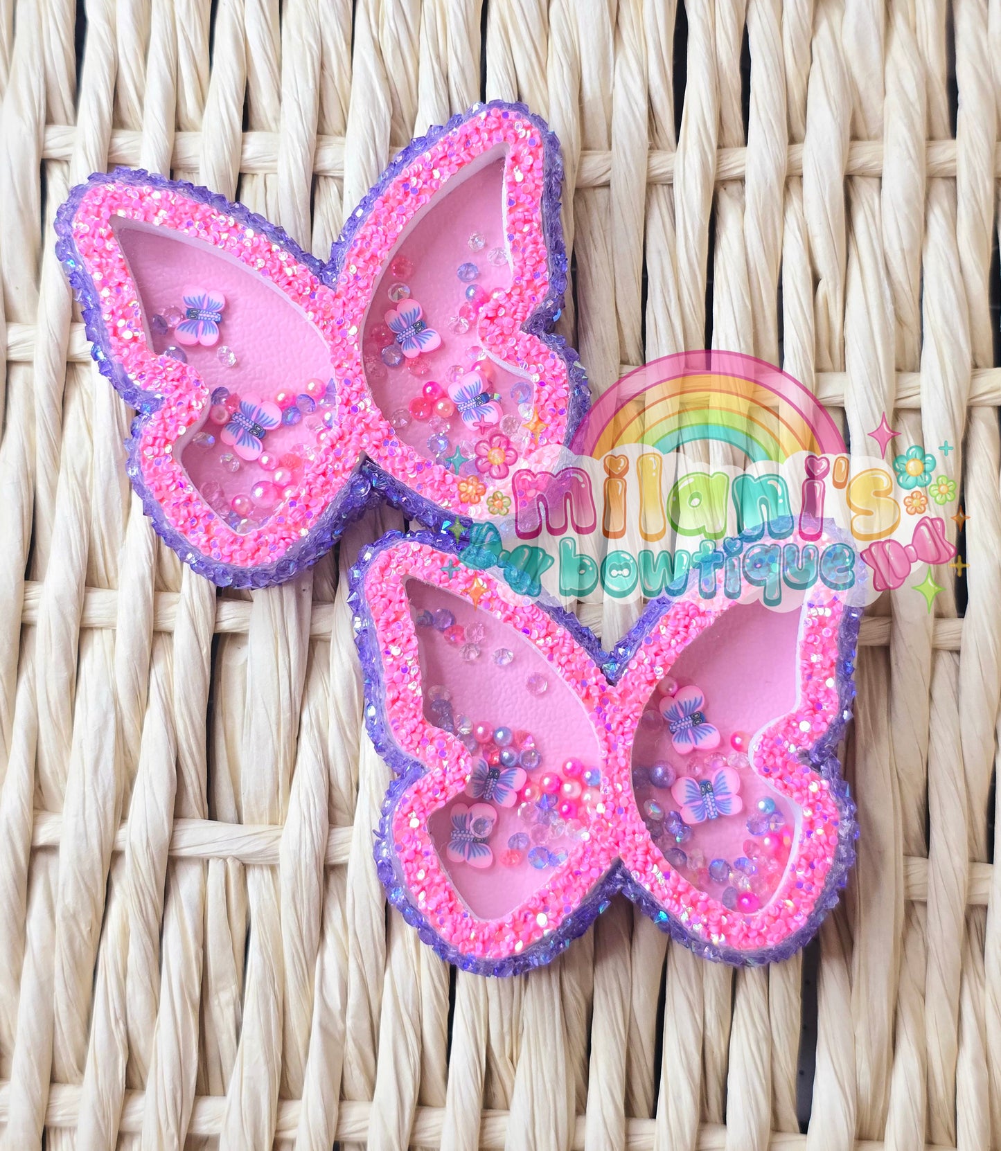 Whimsical Butterfly Shaker