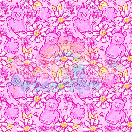 Cotton Candy Llamas