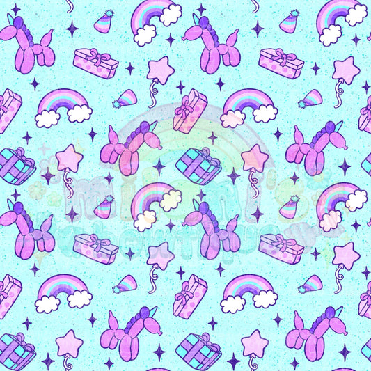 B-day Balloon Unicorns