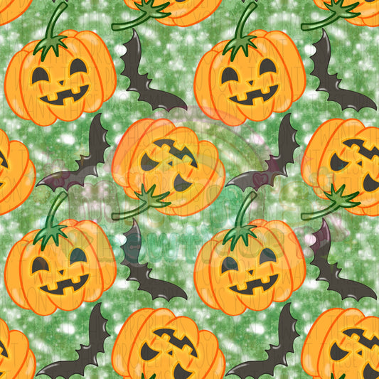 Pumpkins & Bats