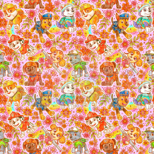 Patrol Dogs Floral