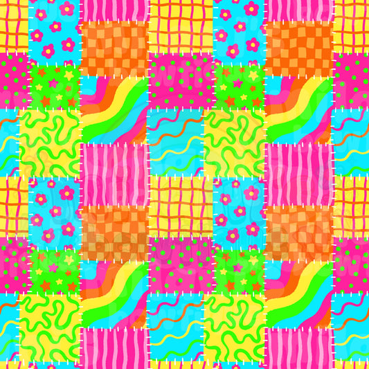 Groovy Rainbow Patches
