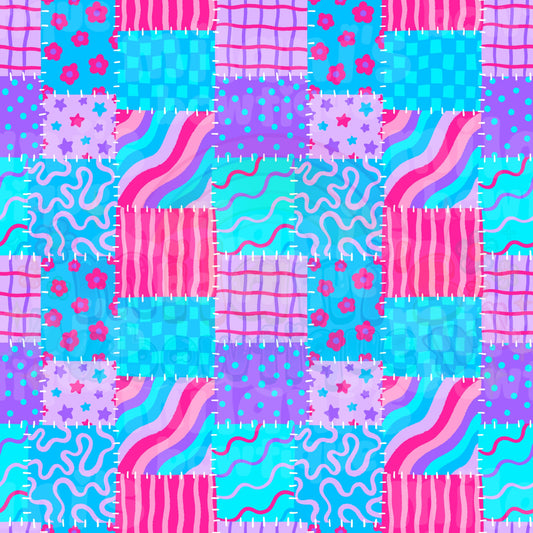 Groovy Purple Patches