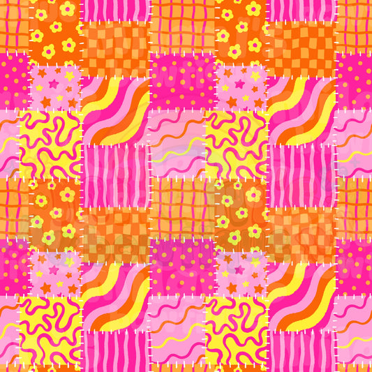 Groovy Yellow Patches