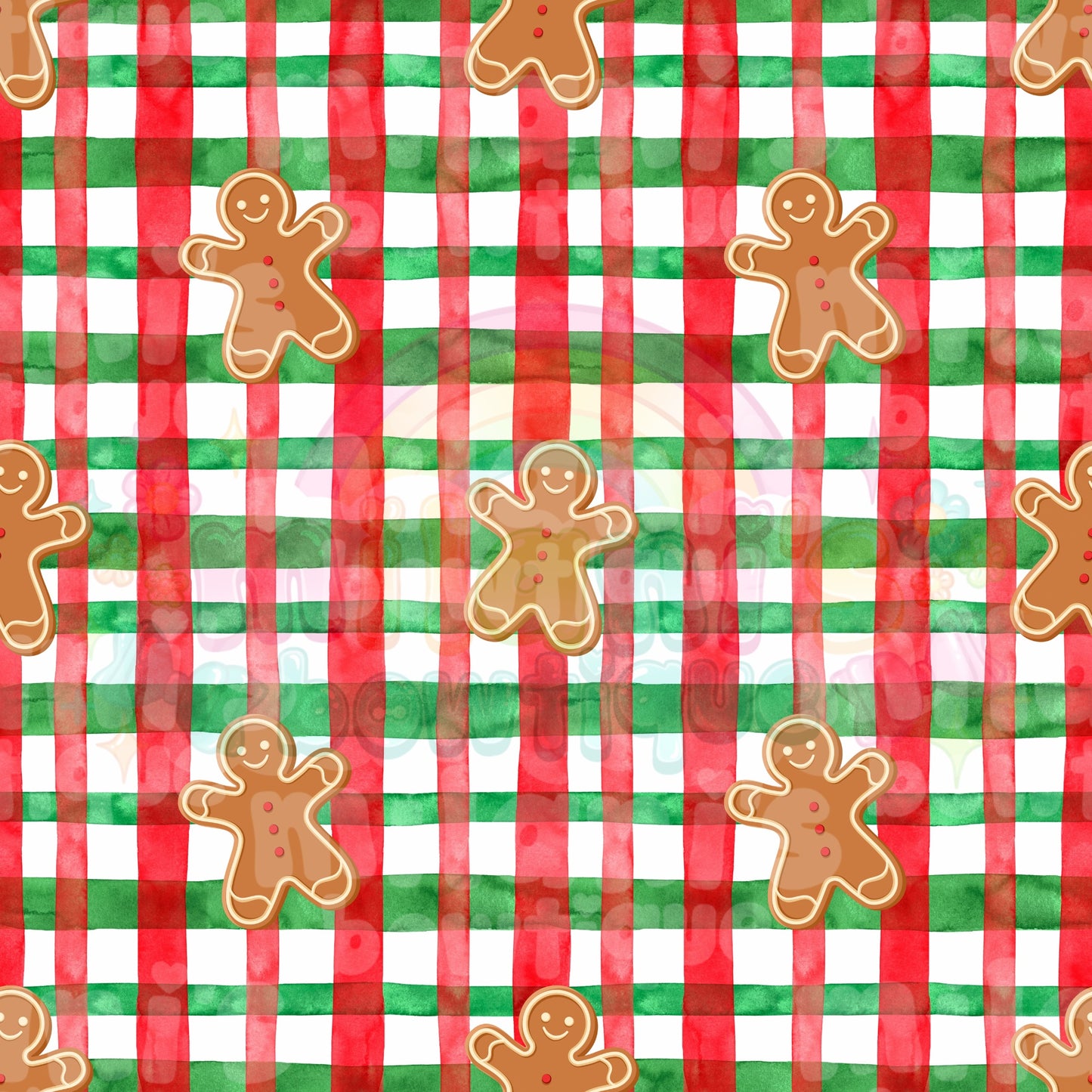 Gingerbread Plaid