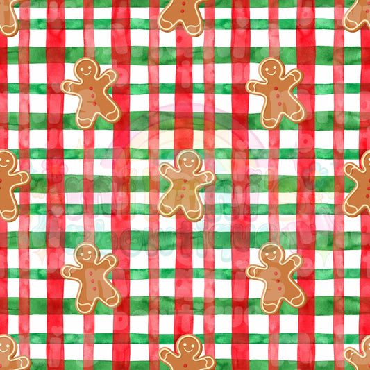 Gingerbread Plaid
