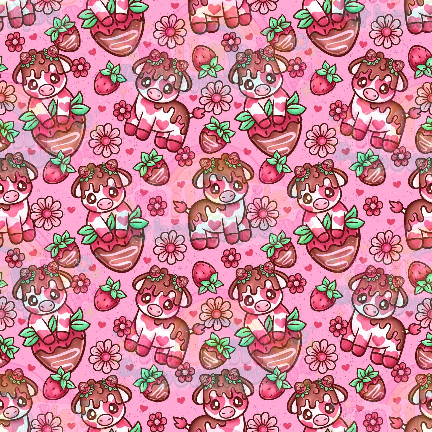 Chocolate Strawberry Cows