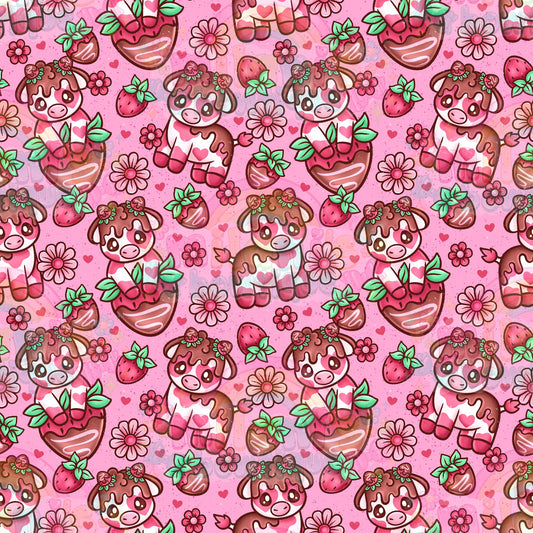 Chocolate Strawberry Cows