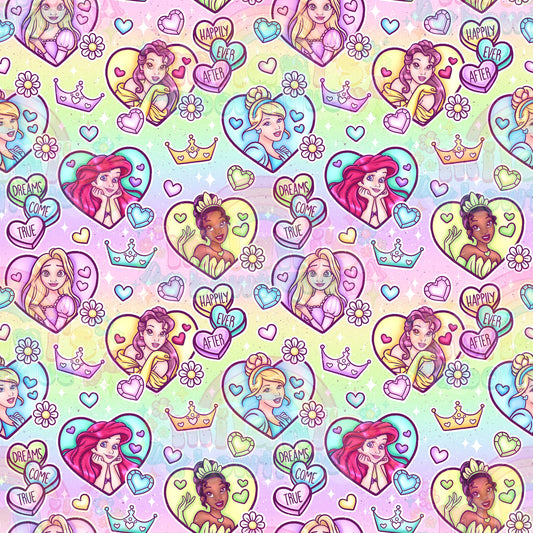 Princess Vday Hearts