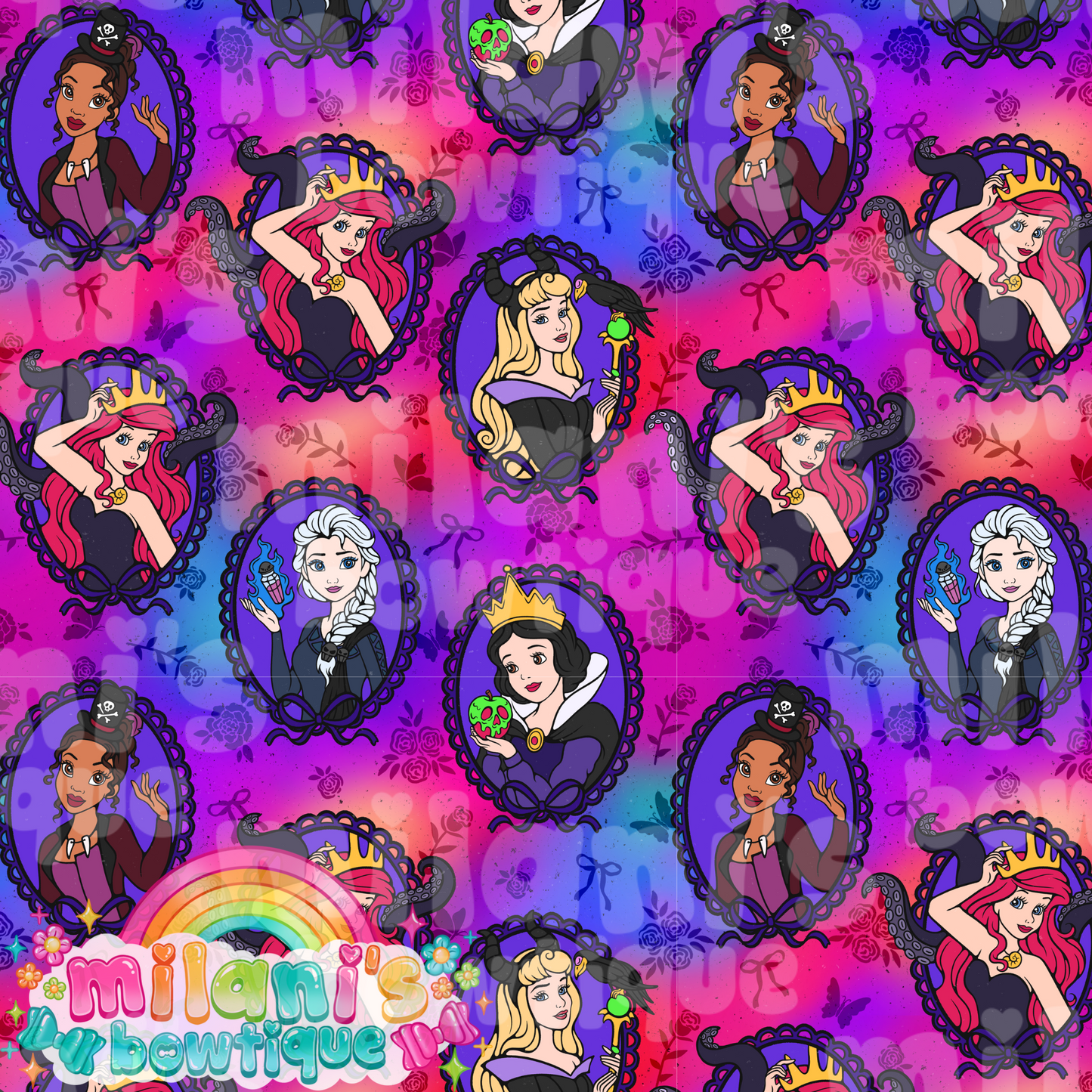 Villain Princess Frames