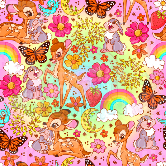 Deer & Bunny Friends