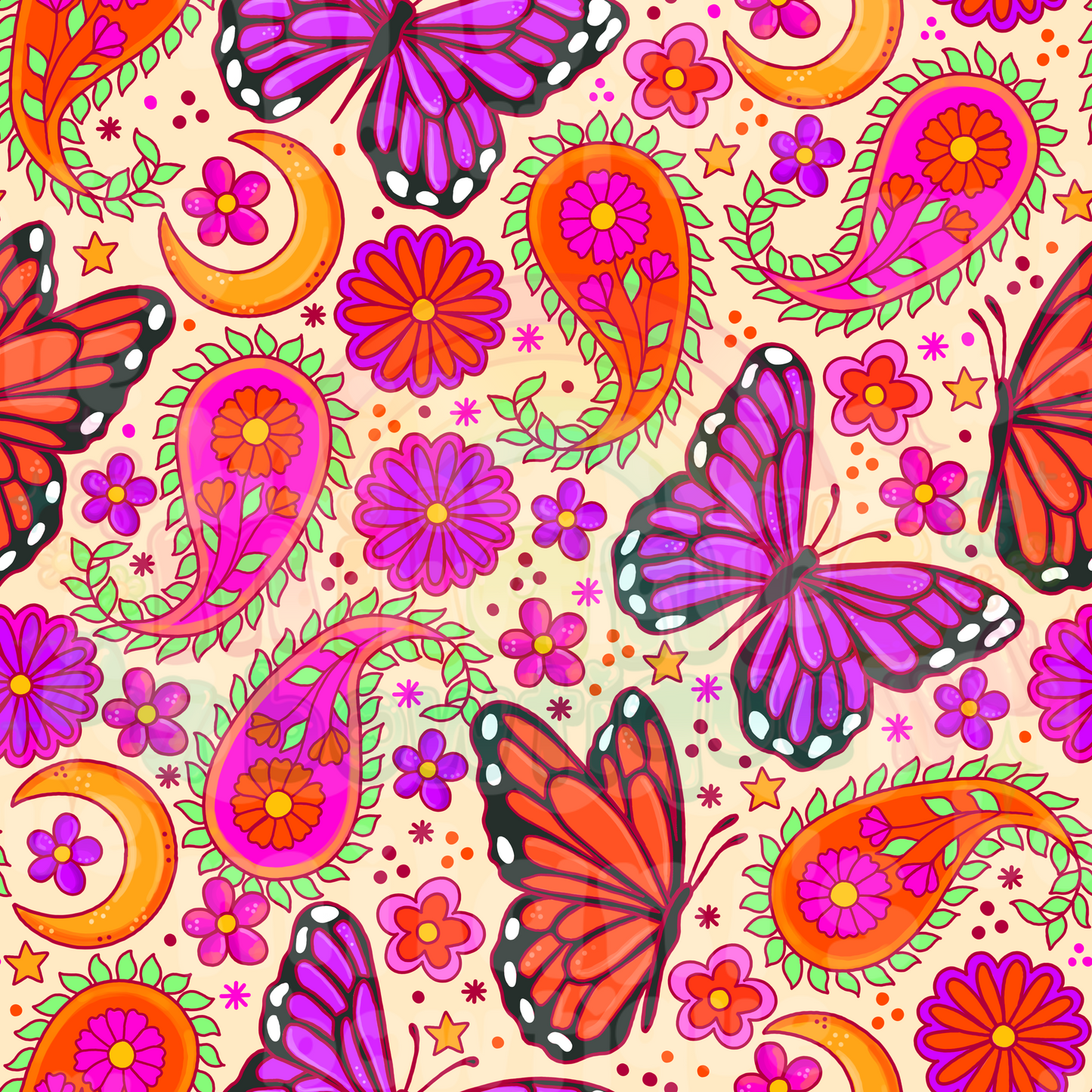 Paisley Butterflies