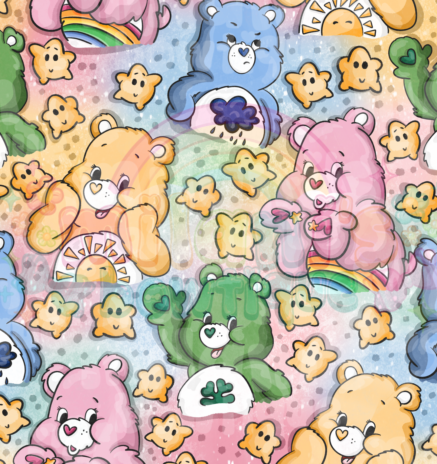 Colorful Bears