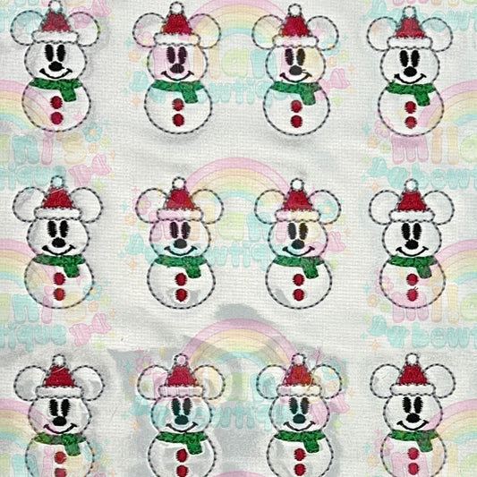 Mouse Snowman