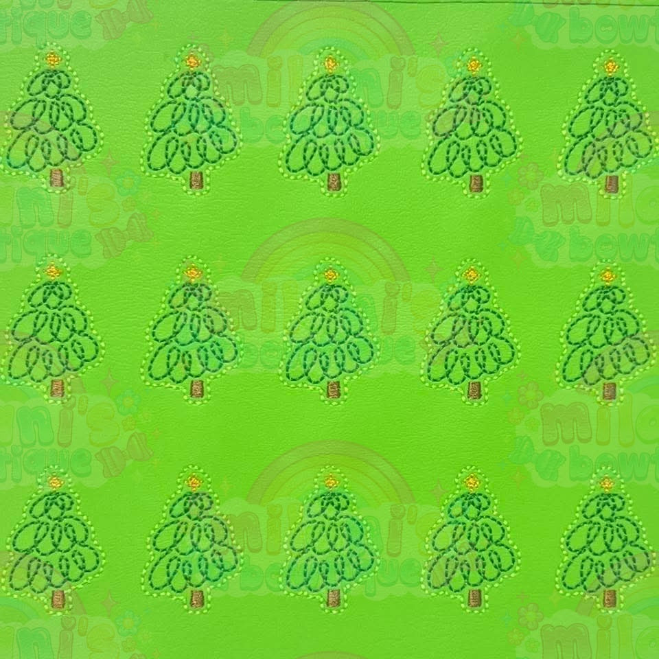 Green Doodle Tree