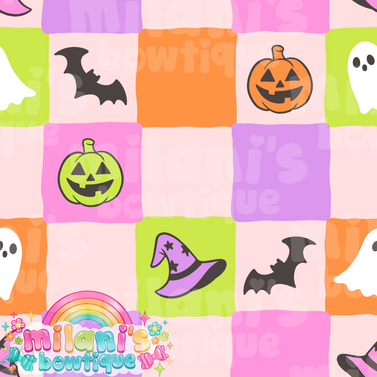 Halloween Checkers