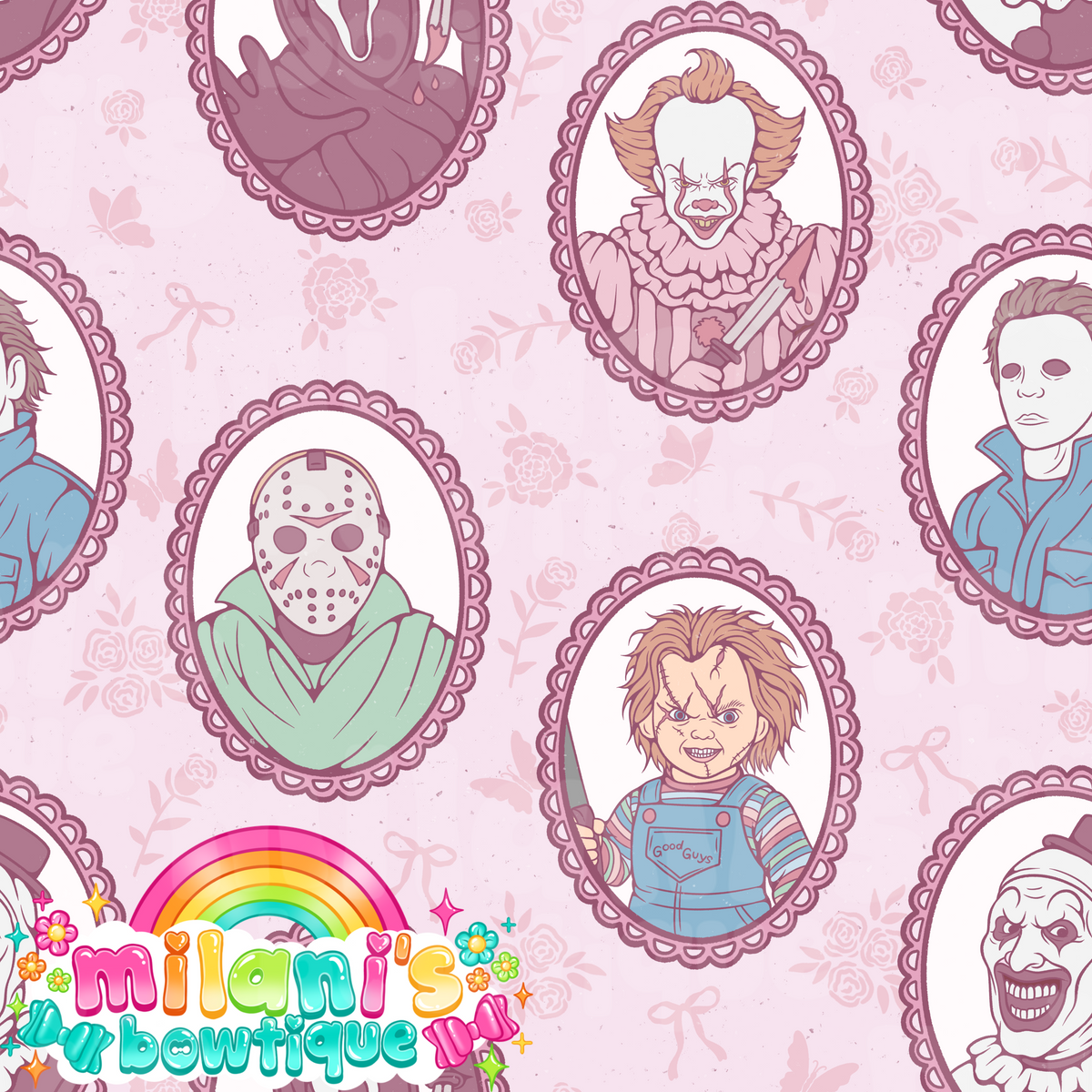 Pink Horror Frames