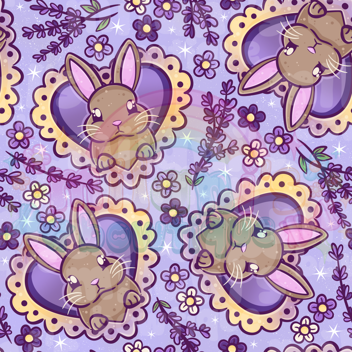 Lavender Bunnies